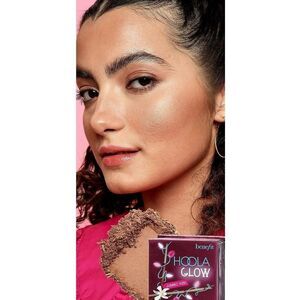 JUMBO Hoola Glow Bronzer Benefit Jumbo Size WITH BRUSH .56oz NEW but no box